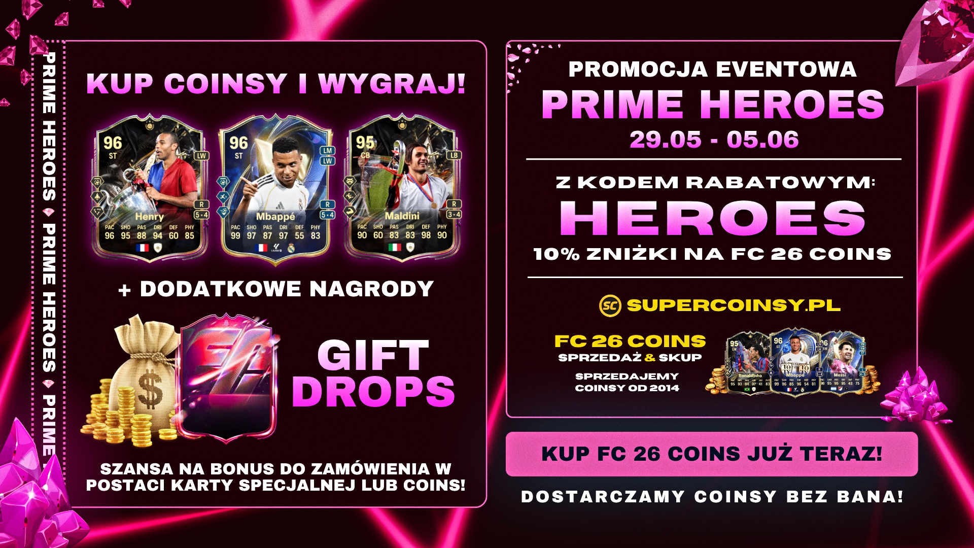 PROMOCJA PRIME HEROES - FC 26